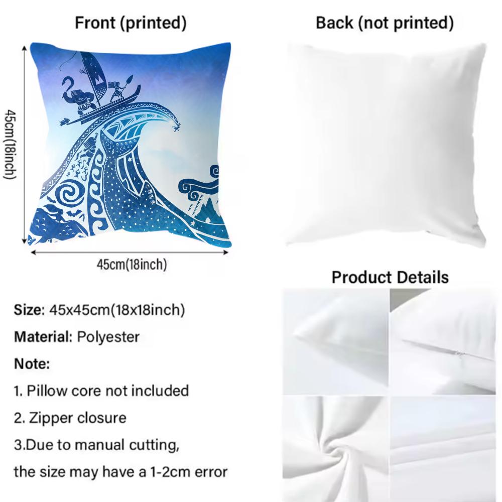 Light blue ocean ripple Cushio - Lighting Decor And Beyond 评论和价格