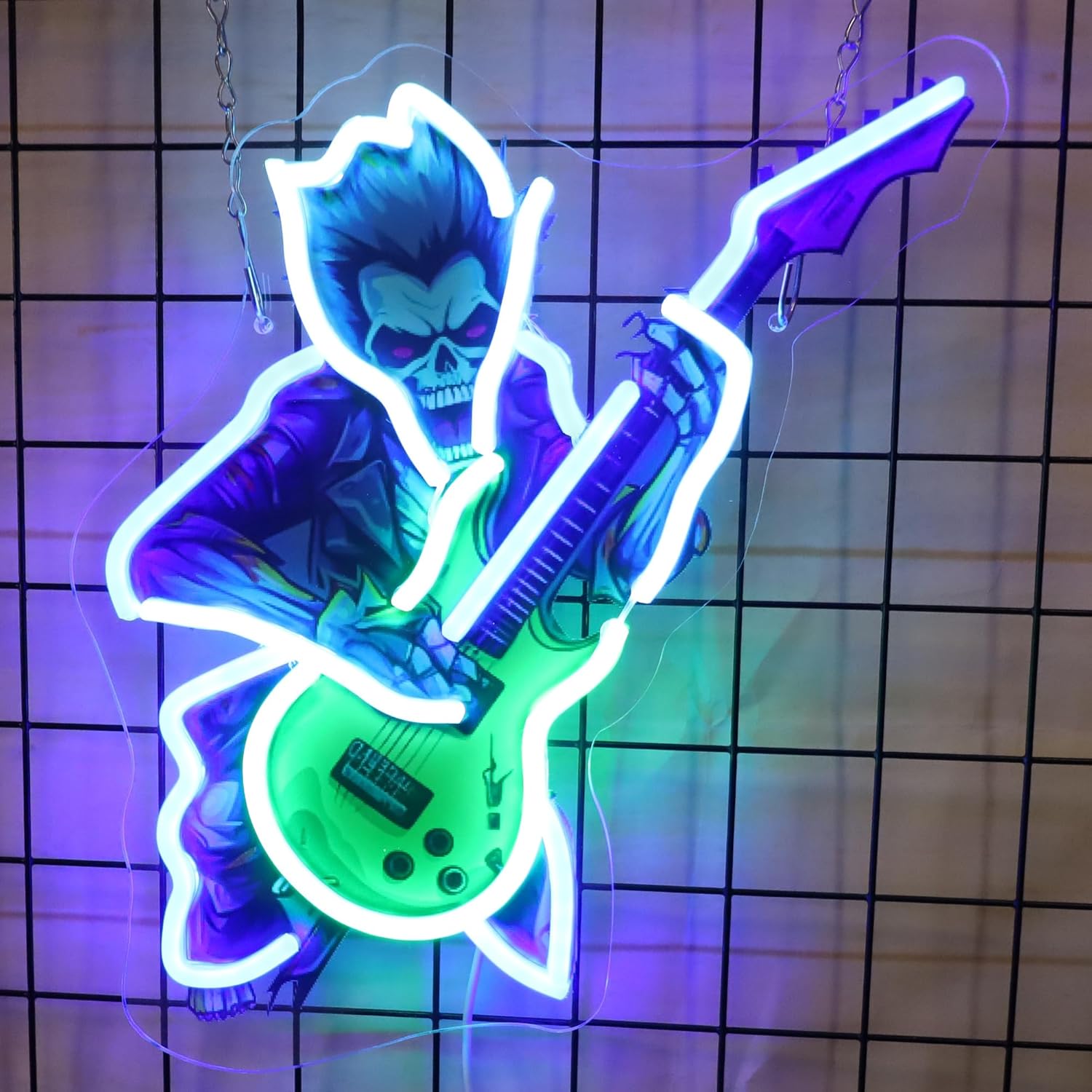Zombie Playing Electric Guitar - Room Lighting Bedroom Decor 评论和价格