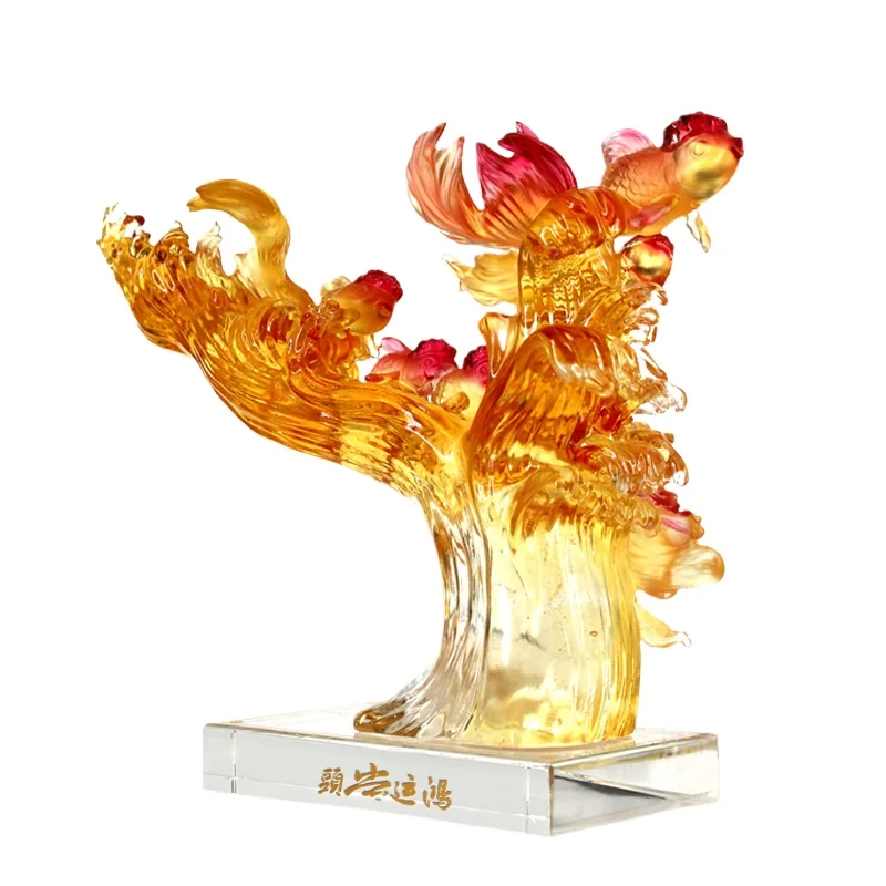 Gufa Liuli Goldfish Ornament C - Lighting Decor Company 评论和价格