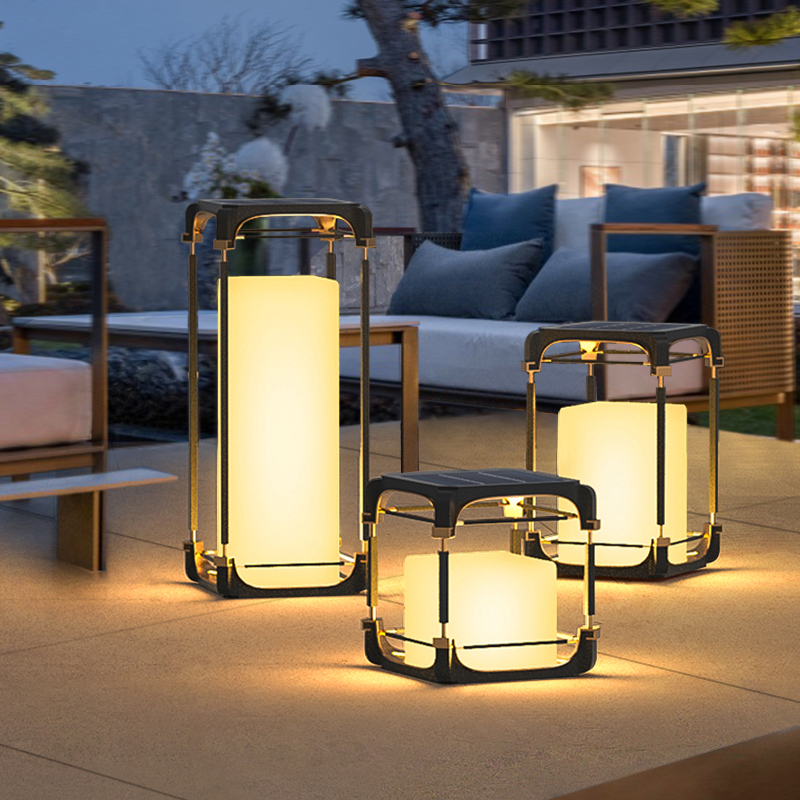 Luminous floor lamp courtyard  - Garden Lighting Decor 评论和价格