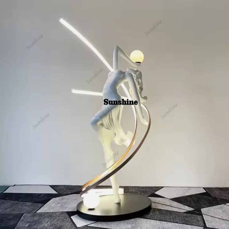 Abstract Sculpture 3-color Lig - Decor Lighting Floor Lamps 评论和价格