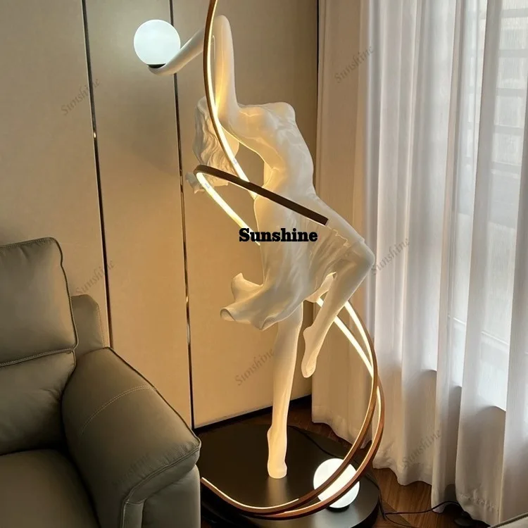 Abstract Sculpture 3-color Lig - Decor Lighting Floor Lamps 评论和价格