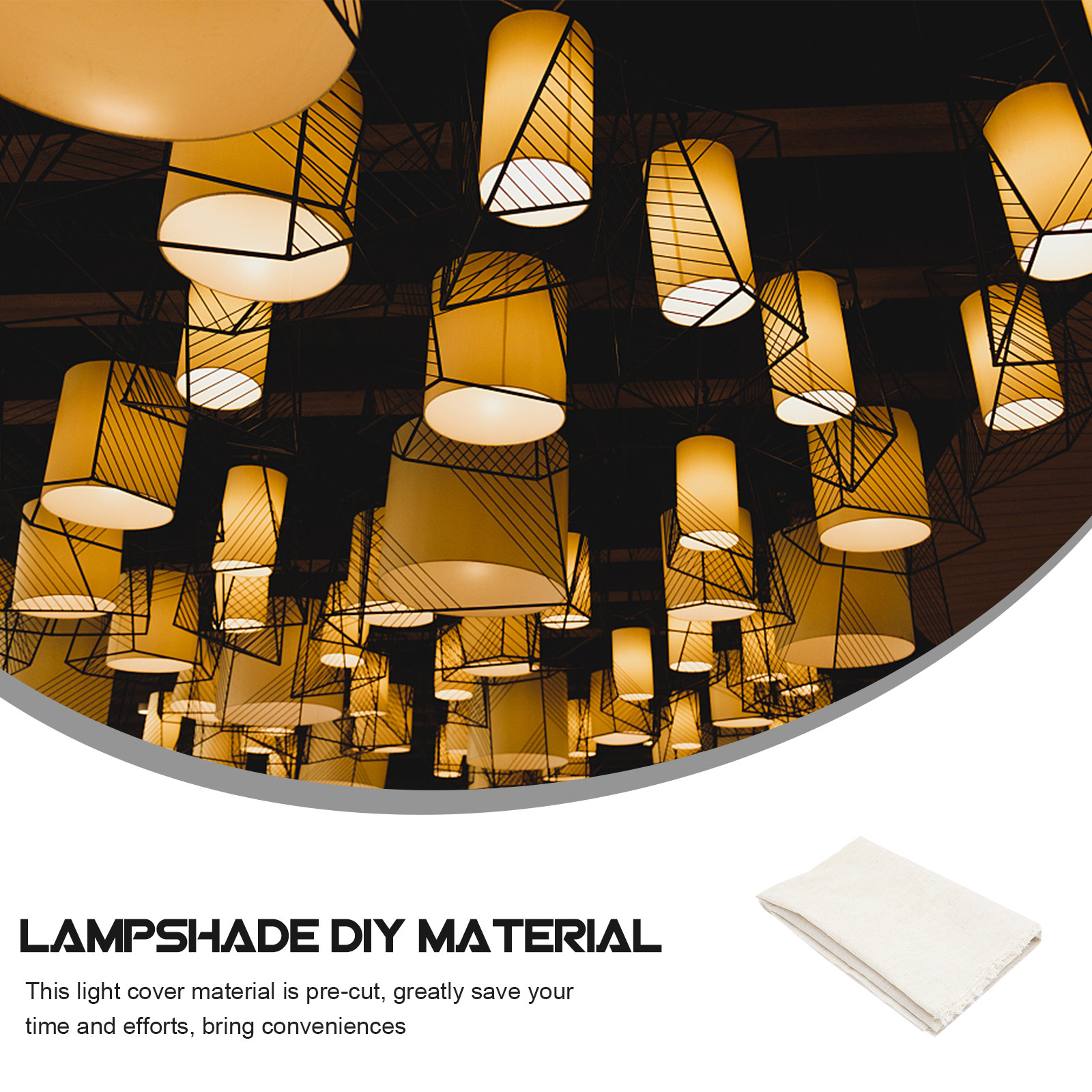 Colored Flax Lampshade Materia - Decor Lighting Floor Lamps 评论和价格