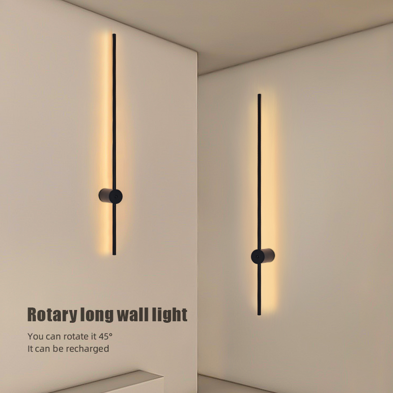 Modern Rechargeable LED Wall S - Room Lighting Bedroom Decor 评论和价格