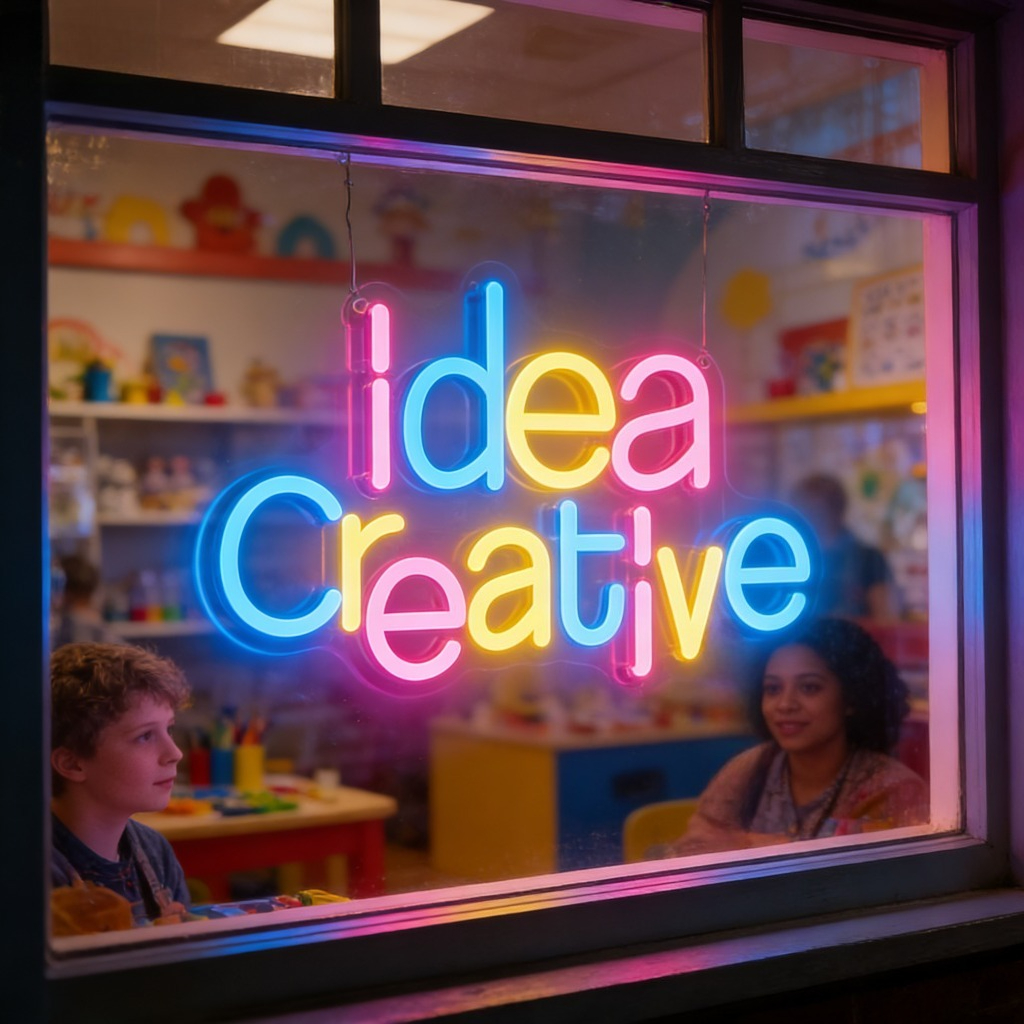 Creative Idea LED Neon Sign Gr - Lighting Decoration Ideas For Home 评论和价格