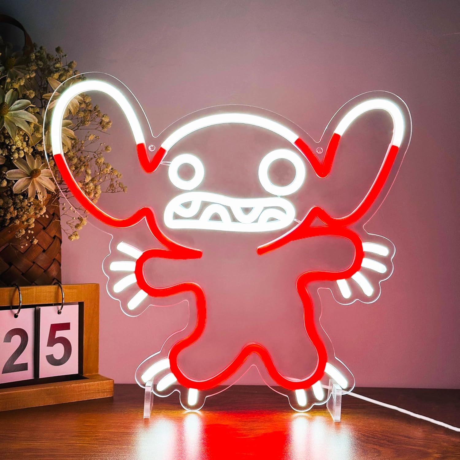 Stitch Neon Sign LED Anime Neo - Decor Lighting Fans 评论和价格