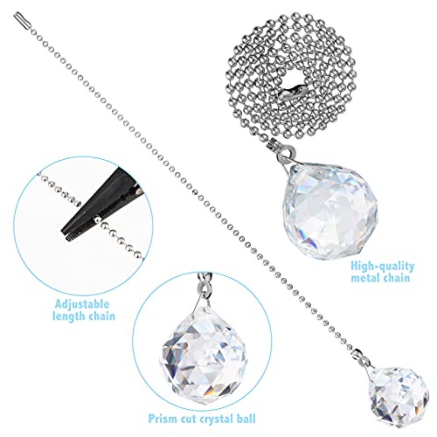 4 Pcs Fan Pull Chain Extension - Decor Lighting Fans 评论和价格